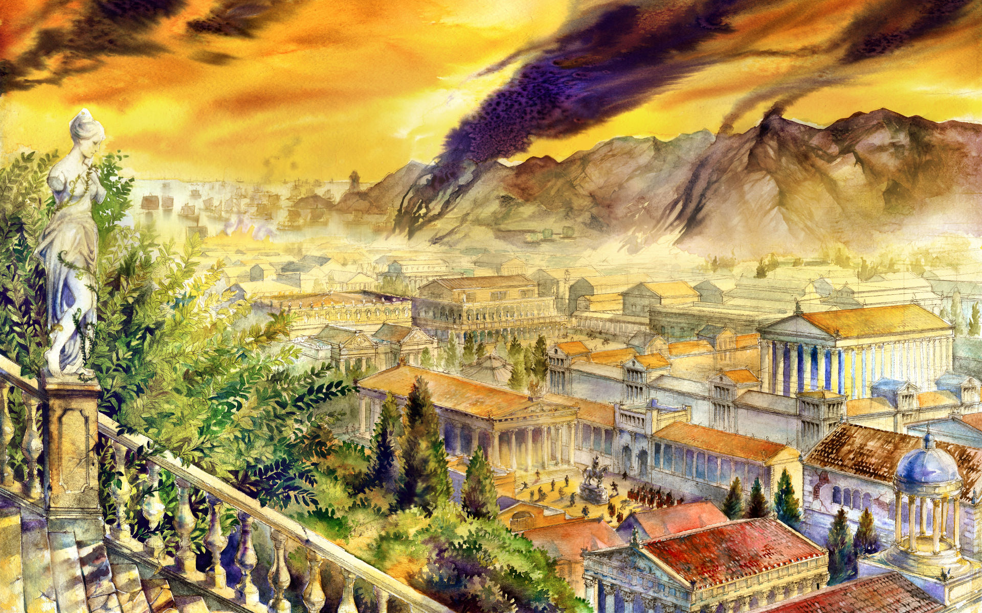 Roman City under Attack (Illustration) - World History Encyclopedia