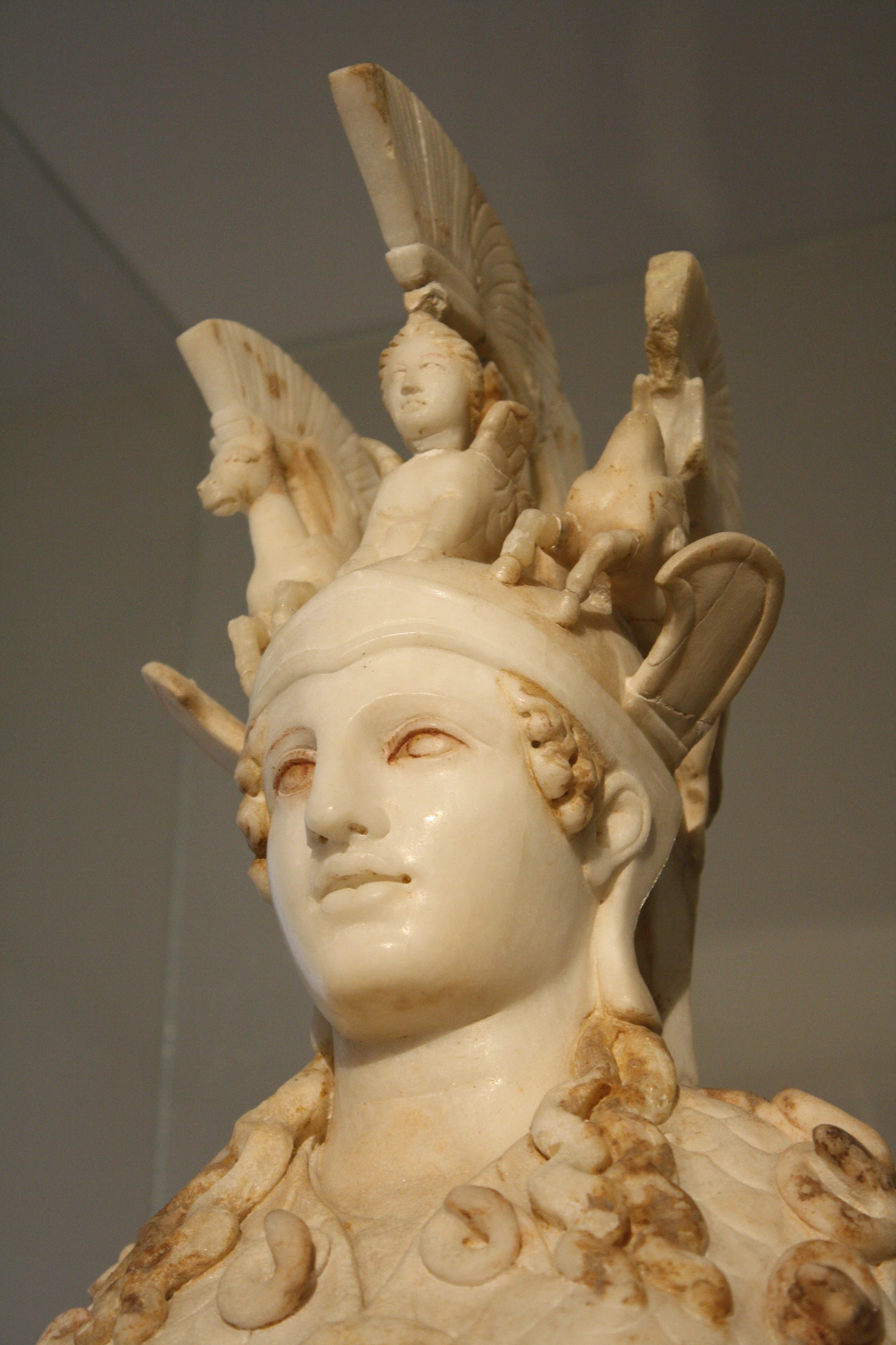 Athena Parthenos, National Museum, Athens (Illustration) - World