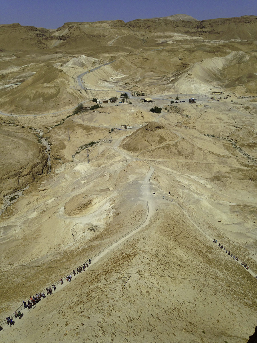 Masada Ramp R The Masada Ramp - World History Encyclopedia