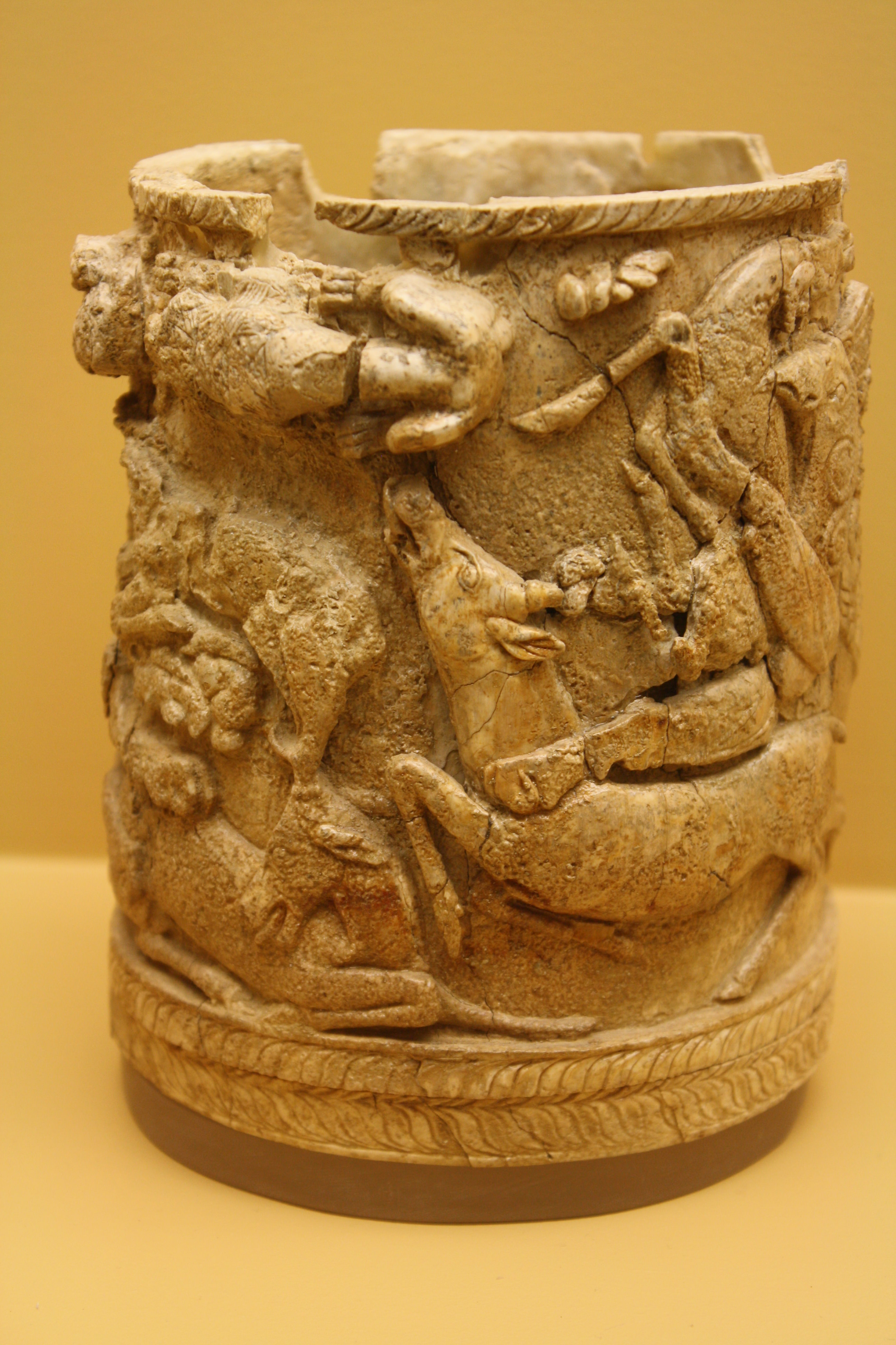Pyxis Skeleton Ivory Pyxis (Illustration) - World History Encyclopedia