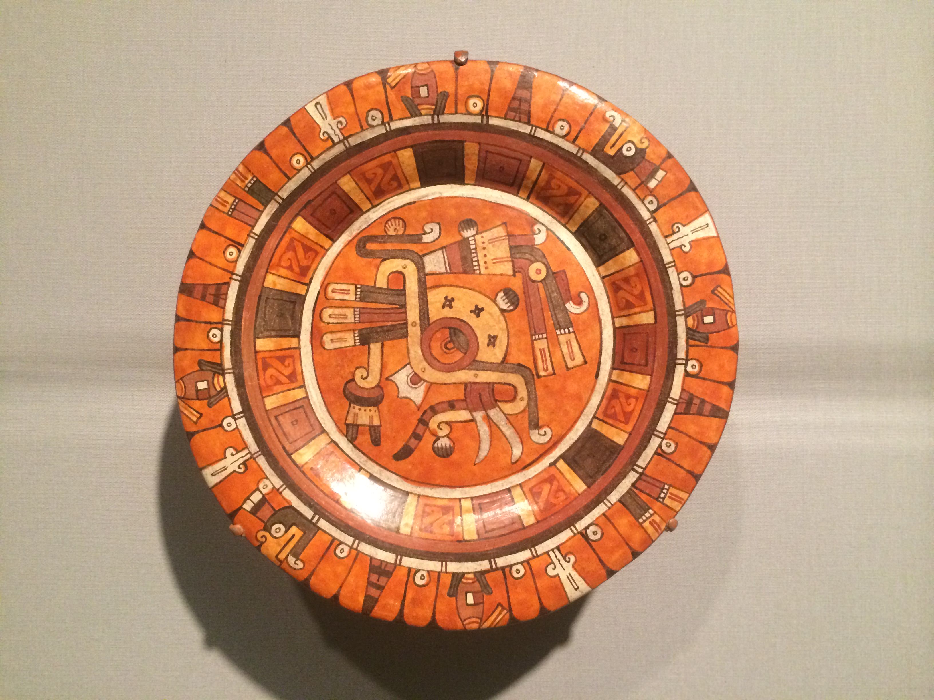 Mixtec Crafts Mixtec Plate (Illustration) - World History Encyclopedia
