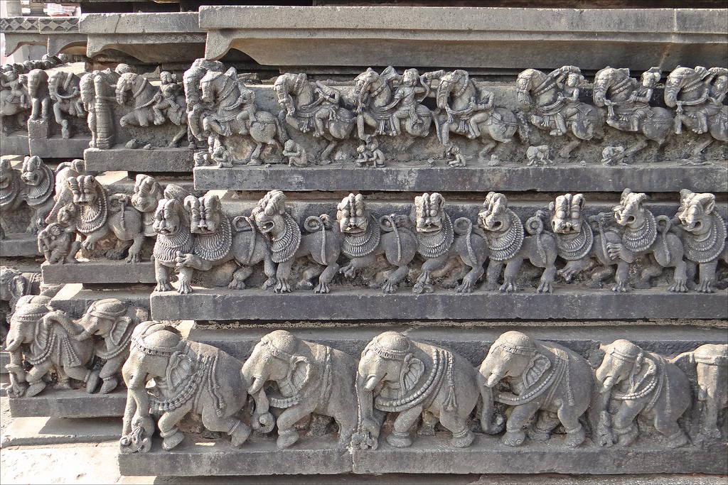 Elephants, Chennakesava Temple (Illustration) - World History Encyclopedia