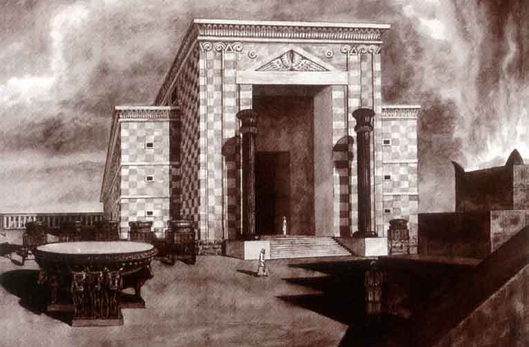 Solomon's Temple, Jerusalem (Illustration) - World History Encyclopedia