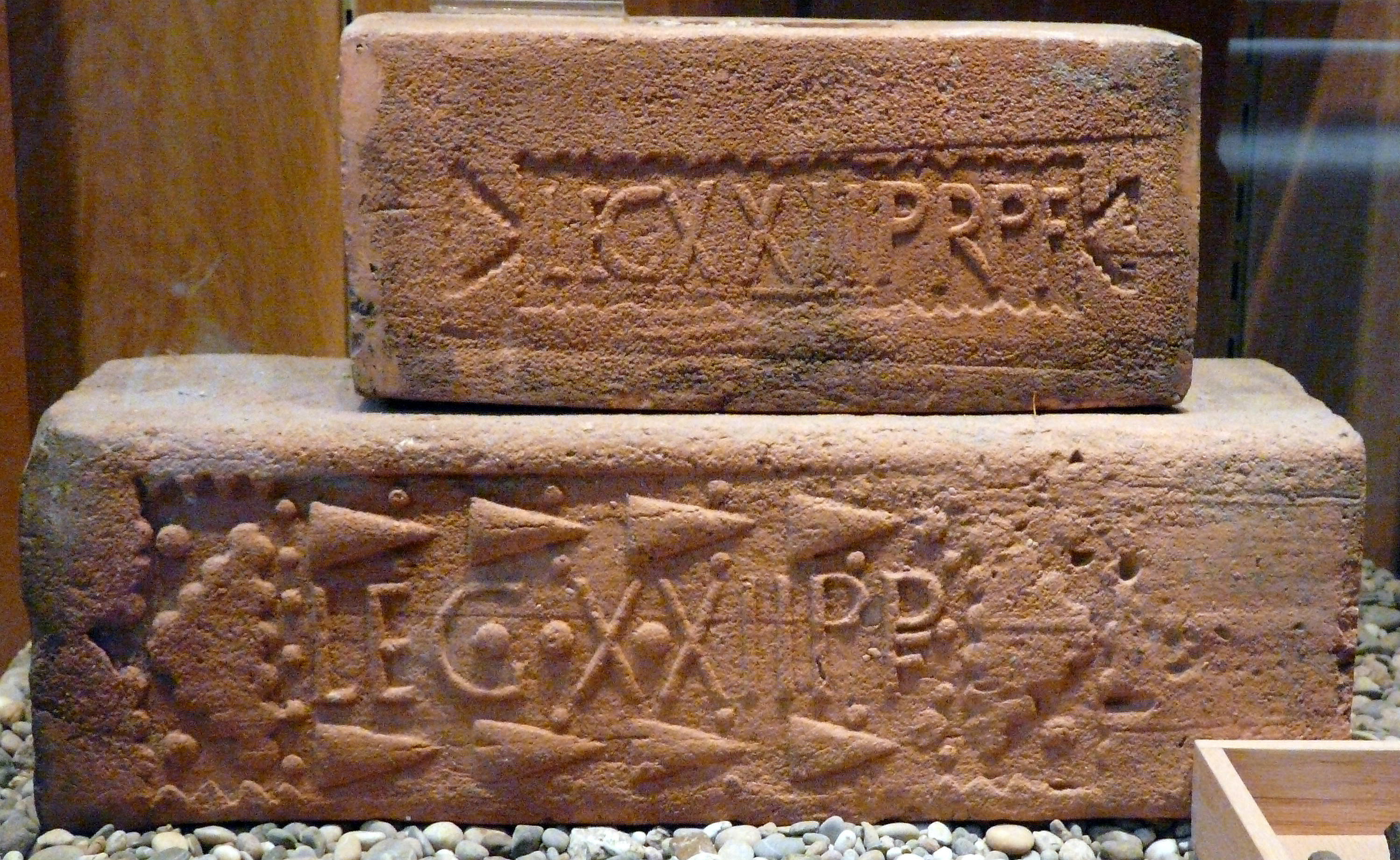 Roman Block Set Roman Stamped Bricks (Illustration) - World History Encyclopedia