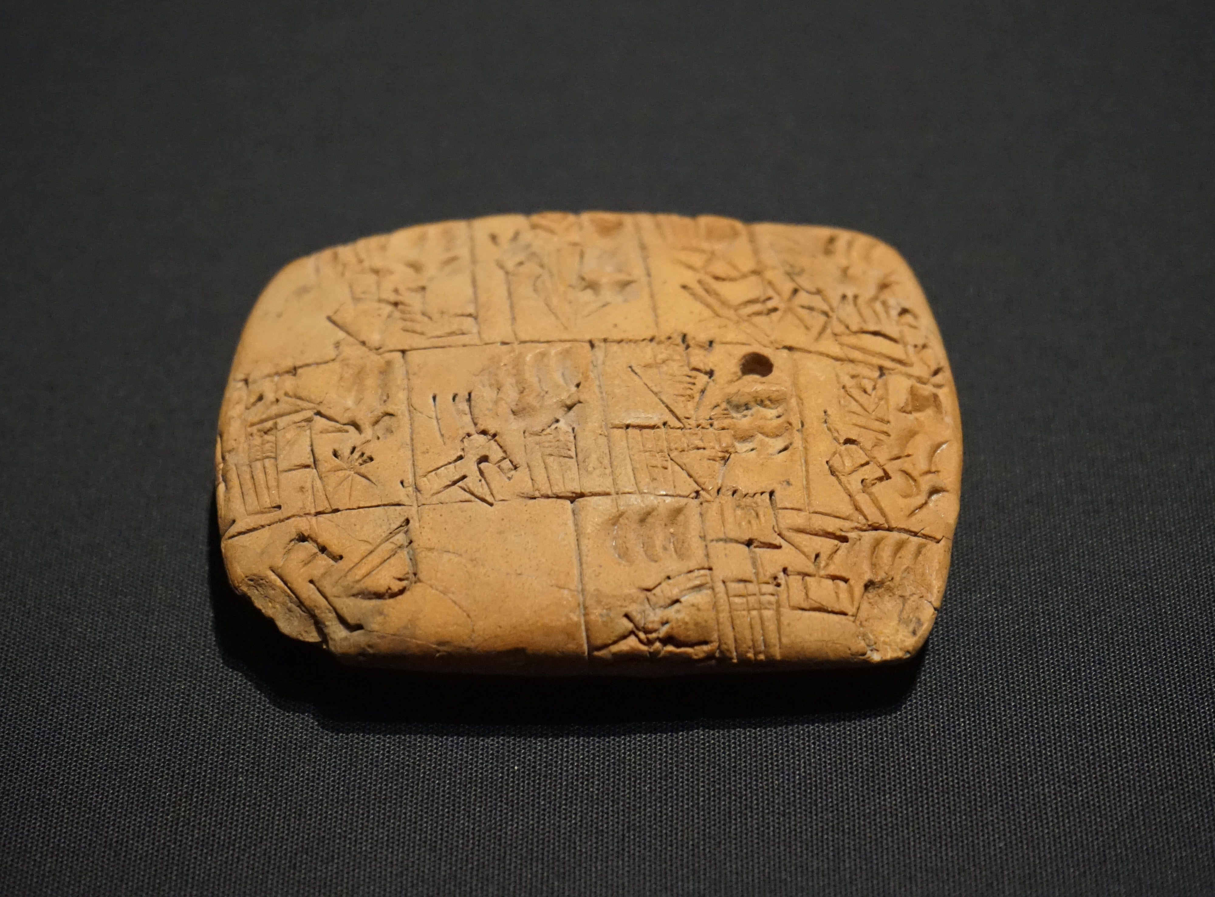 Early Writing Tablet - World History Encyclopedia