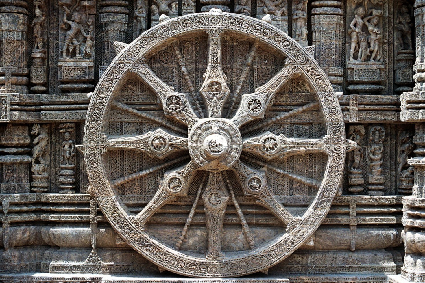 Divine Wheel Dharma Wheel (Illustration) - World History Encyclopedia