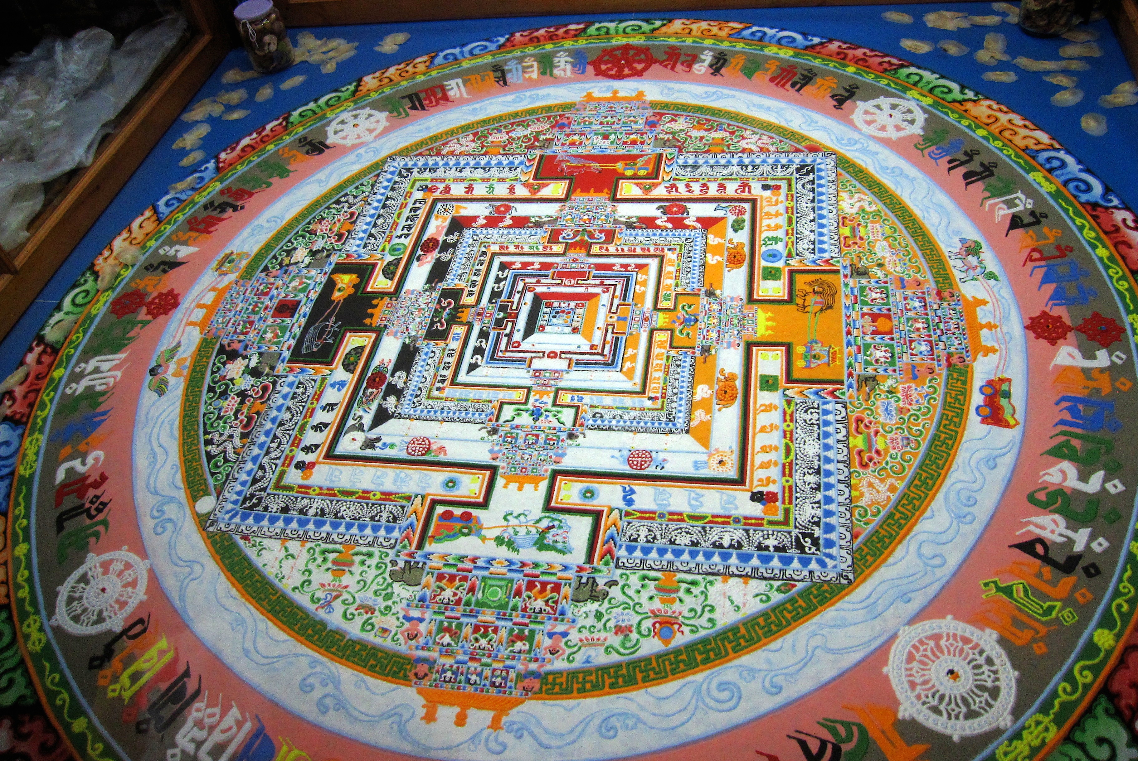 Mandala Sand Paintings