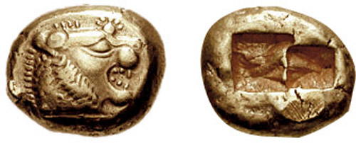 The Invention of the First Coinage in Ancient Lydia - World History  Encyclopedia