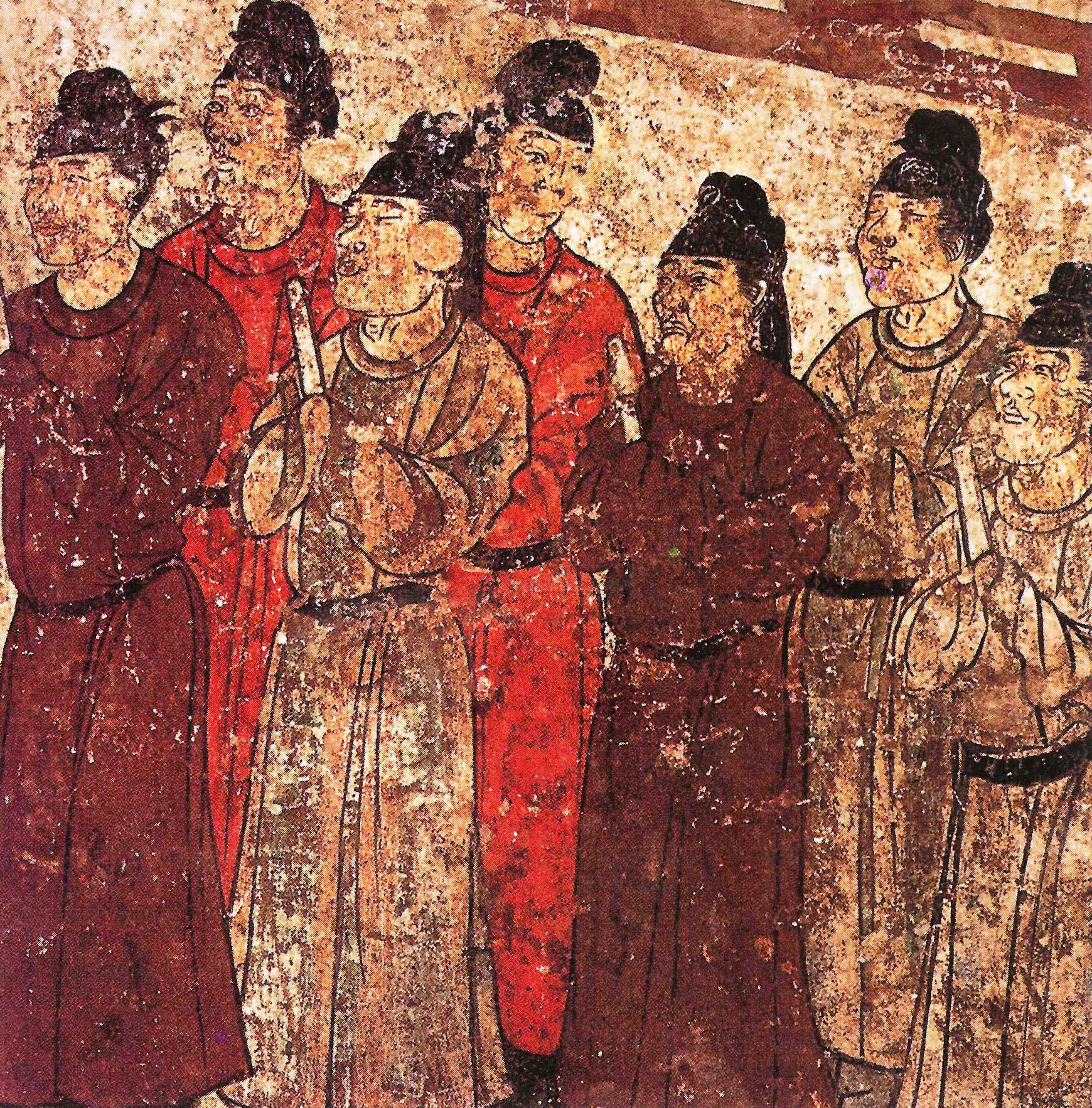 প্রাচীন কালের চীনের কিছু খোজার ছবি