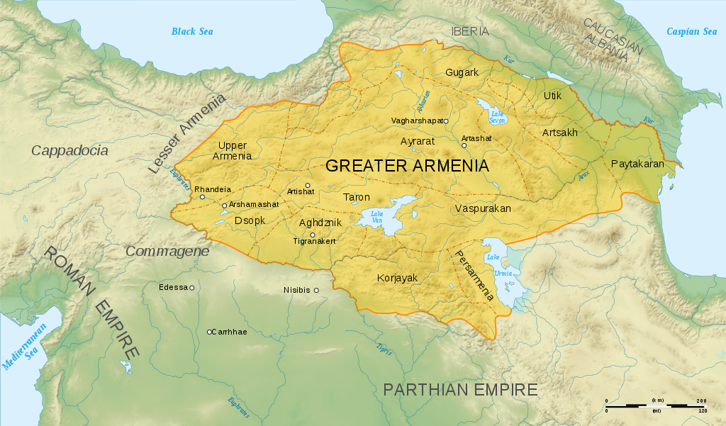 Armenia on Ancient Maps