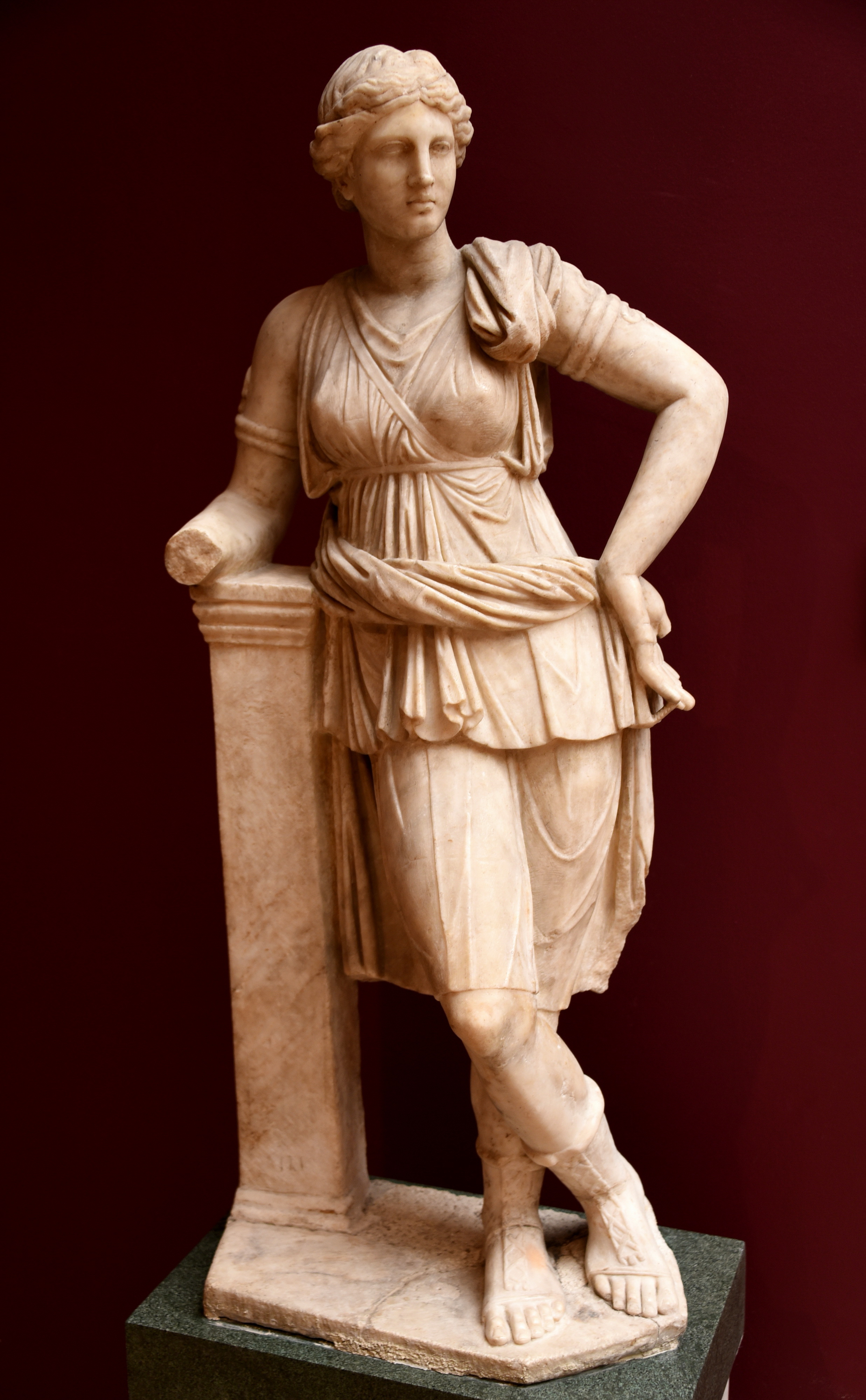 Statue Of Artemis From Mytilene World History Encyclopedia