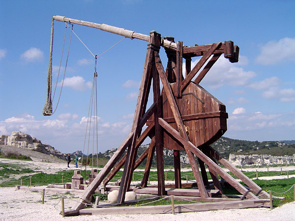 Trebuchet Example Medieval Trebuchet (Illustration) - World History Encyclopedia
