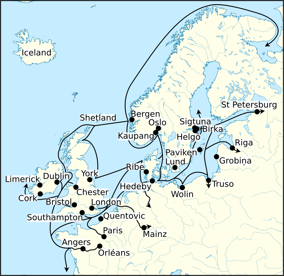 viking trade and travel
