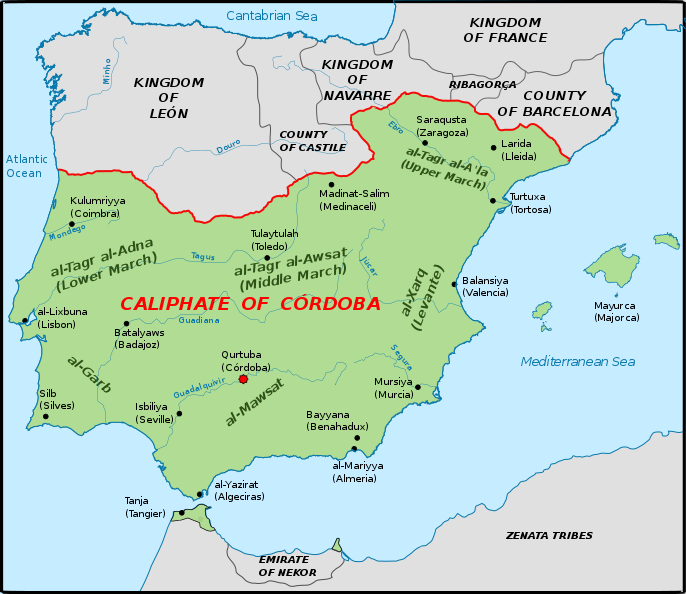 where is the iberian peninsula located on a map