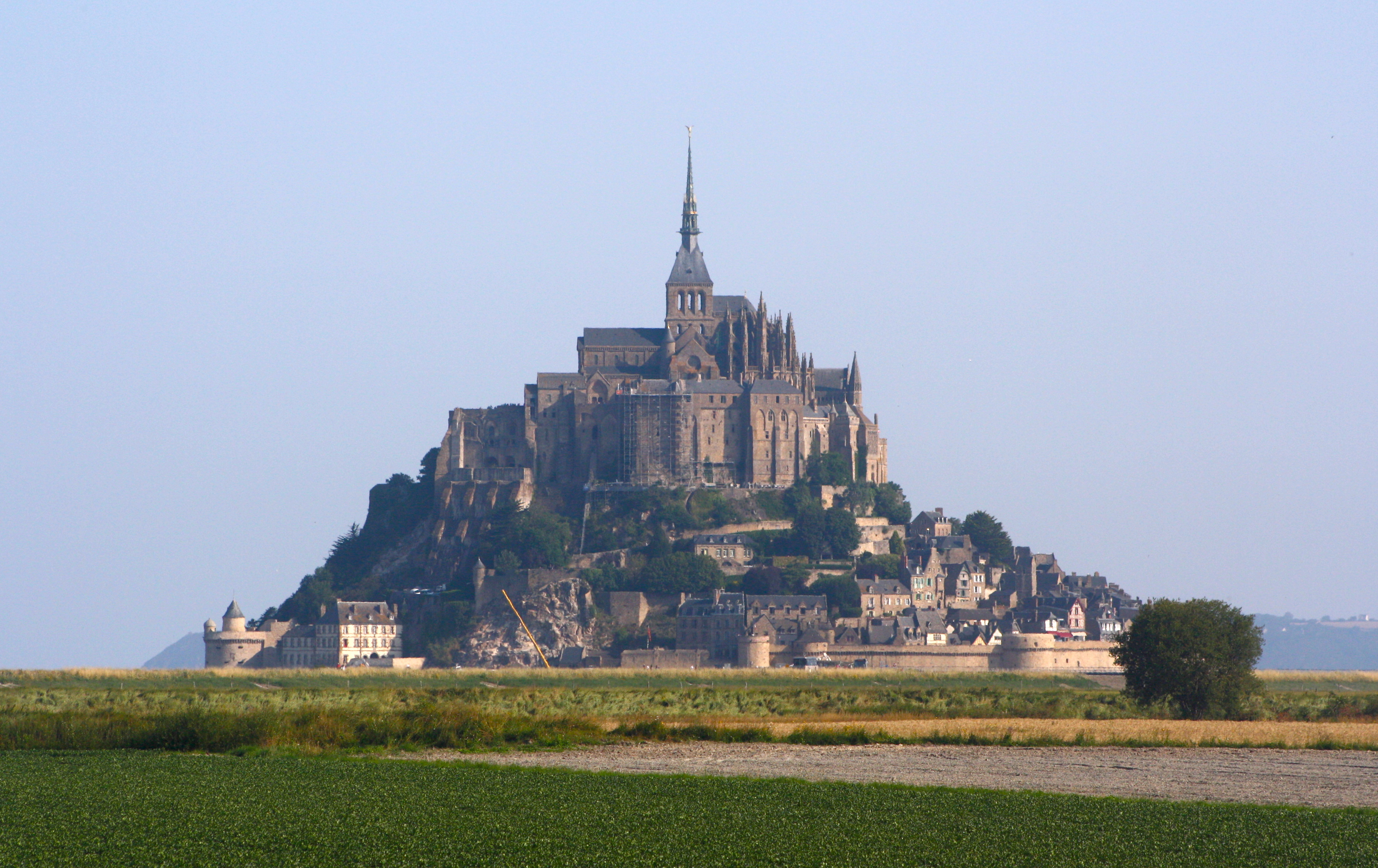 Mont-Saint-Michel, France: An Island Fortress in the English Channel