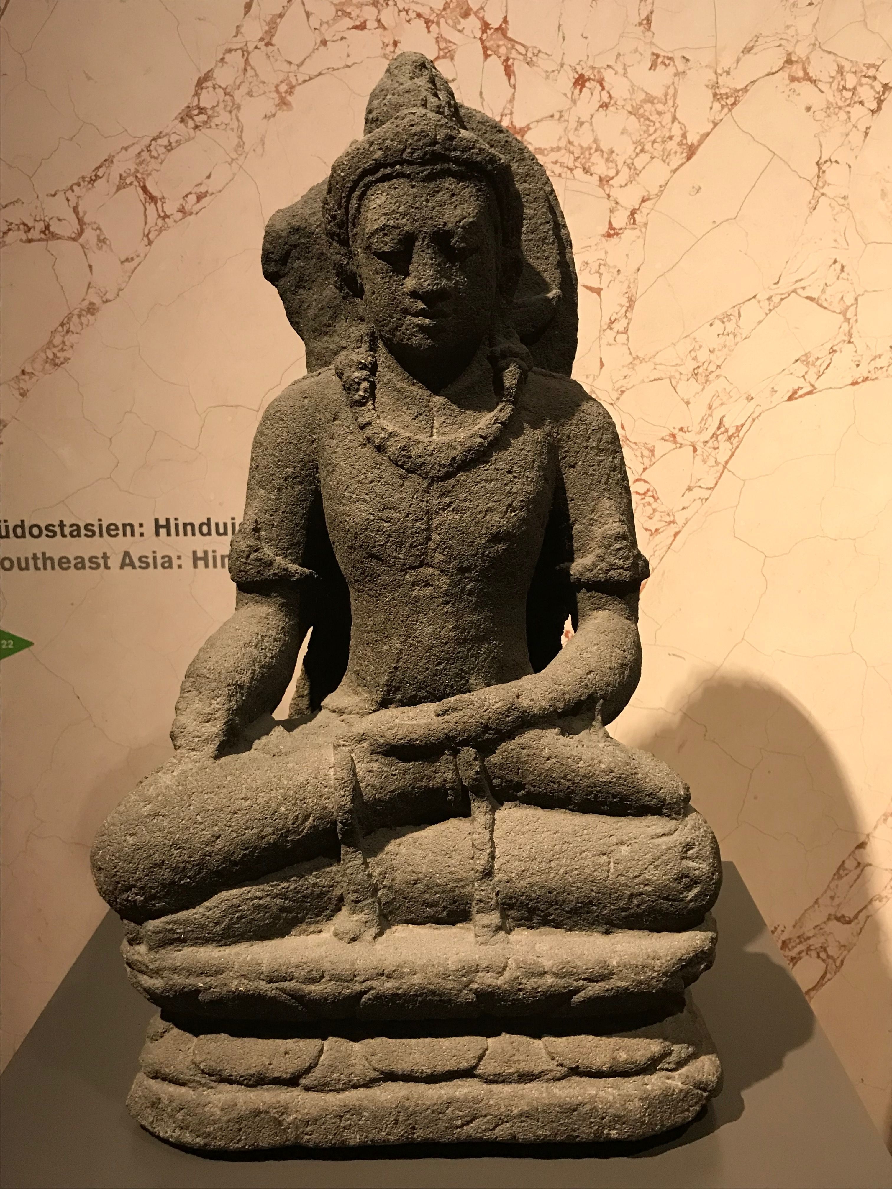 Chanda Moon Statue of the Hindu Moon God Chandra (Illustration) - World History ...