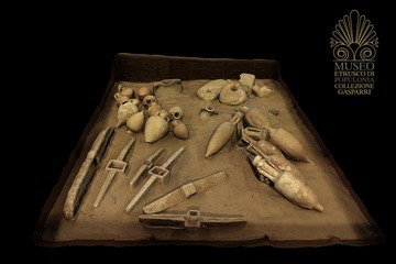 Museo etrusco di Populonia. Room of the Sea