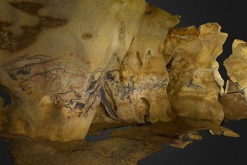 The Lion Panel of Chauvet Cave, France
