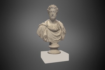 Bust of Emperor Commodus, Getty Villa