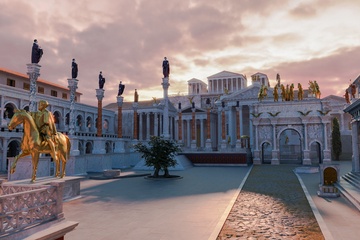 Roman Forum - 3D View