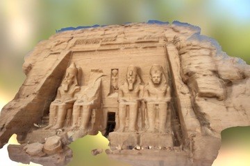 Abu Simbel - 3D View