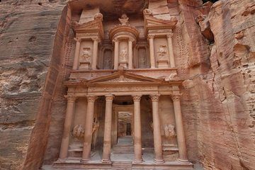 The Treasury, Petra, Jordan - 3D View