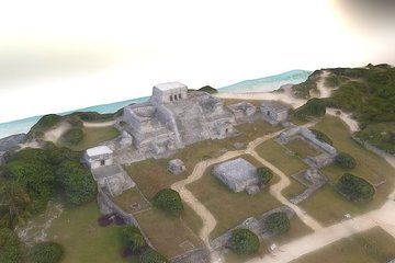 Maya Ruins, Tulum - 3D View