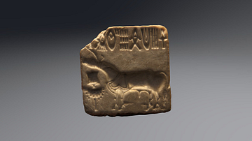 Seal from Mohenjo-daro