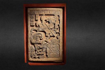 Classical Maya Lintel - 3D View
