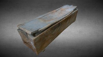 Egyptian Wooden Coffin