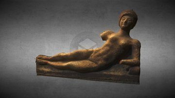Nude Greek Courtesan or Hetaera