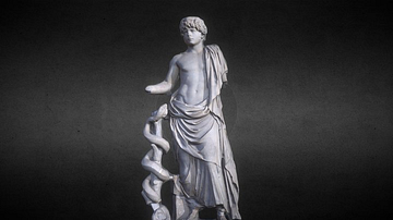 Young Roman as Asclepius