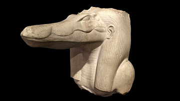 Statue of the Egyptian God Sobek