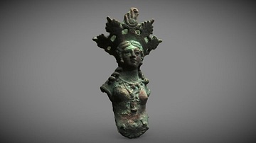 Bronze Statue of Isis-Venus