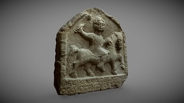 Anatolian Votive Stele Showing Kakasbos