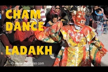Cham Dance at Spituk Monastery, Ladakh