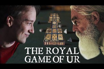 Tom Scott vs Irving Finkel: The Royal Game of Ur | PLAYTHROUGH | International Tabletop Day 2017