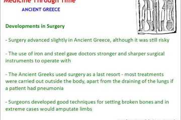 Ancient Greece: Developments in Medical Knowledge