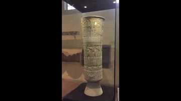 The Mask of Warka, Warka Vase, and Shalmaneser III's Throne Dais