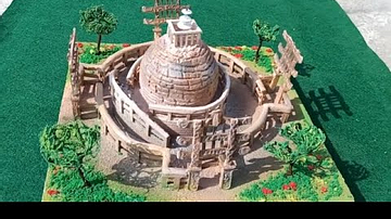 Sanchi Stupa Model