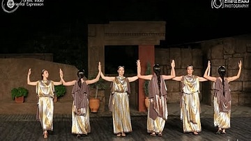 Ancient Greek dance by the Caryatids @ 6th Bollywood & Multicultural Dance Festival