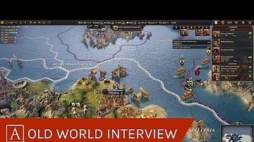 Interview with the Creators of Old World, an Ancient History Strategy Game