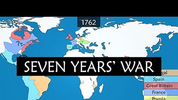 Seven Years' War - Summary on a Map