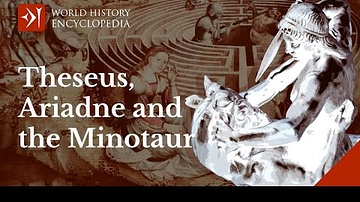 The Greek Myth of Theseus, Ariadne and the Minotaur