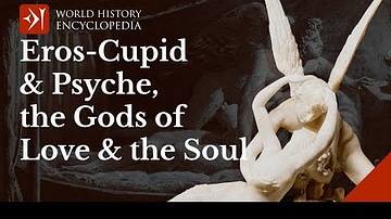 Eros-Cupid and Psyche, the Greek and Roman Gods of Love and the Soul