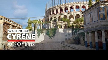 Walking in Assassin's Creed: Origins - Cyrene