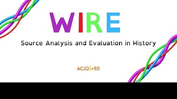 How to analyse and evaluate sources in History