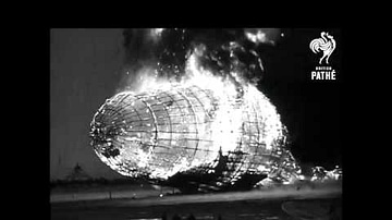 Hindenburg Disaster - Real Footage (1937) | British Pathe