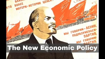 21st March 1921: The New Economic Policy introduced by Vladimir Lenin