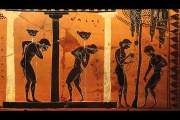 Greek vase, animated
